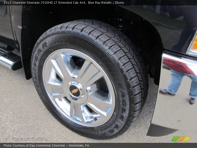 Blue Ray Metallic / Ebony 2013 Chevrolet Silverado 2500HD LT Extended Cab 4x4