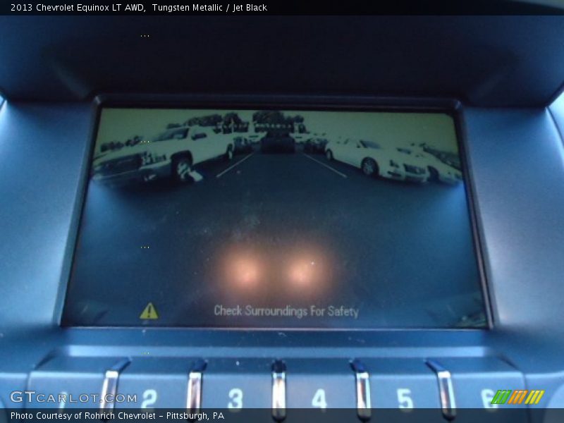 Tungsten Metallic / Jet Black 2013 Chevrolet Equinox LT AWD