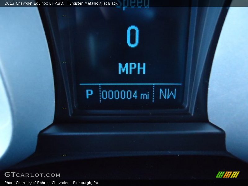 Tungsten Metallic / Jet Black 2013 Chevrolet Equinox LT AWD