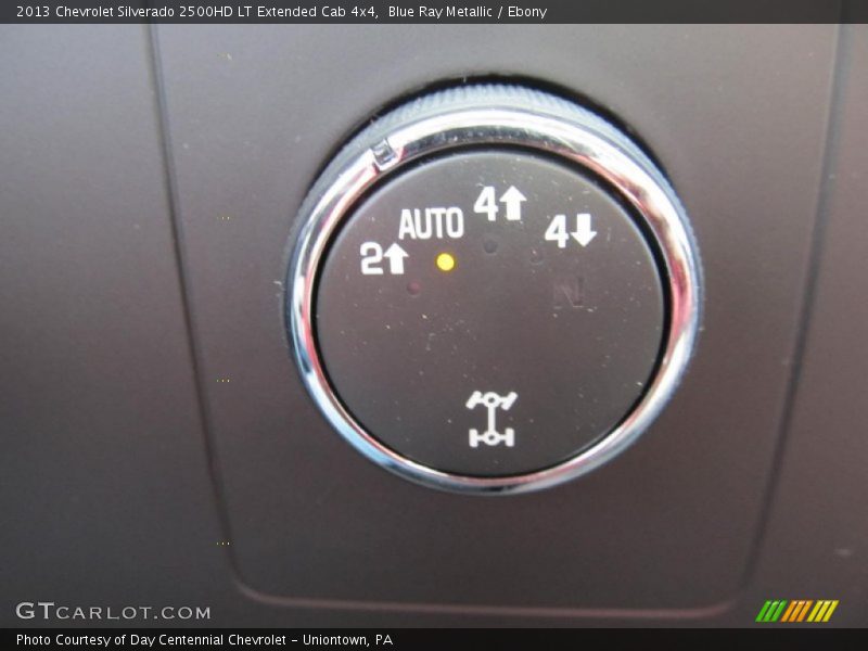 Blue Ray Metallic / Ebony 2013 Chevrolet Silverado 2500HD LT Extended Cab 4x4