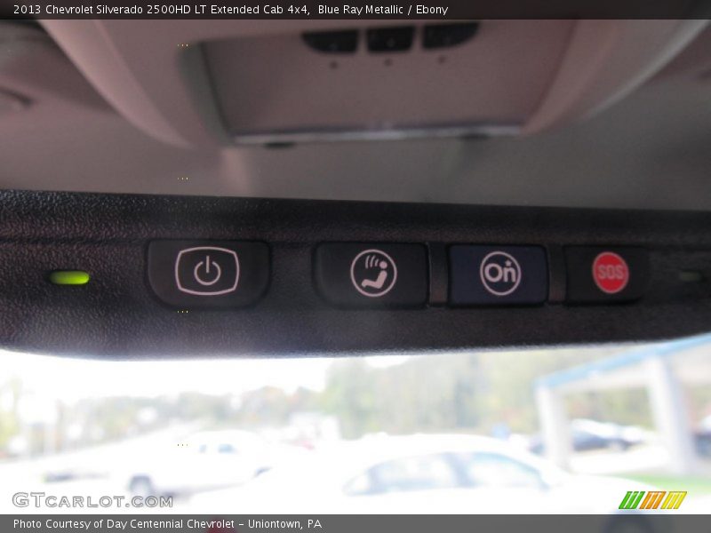 Blue Ray Metallic / Ebony 2013 Chevrolet Silverado 2500HD LT Extended Cab 4x4