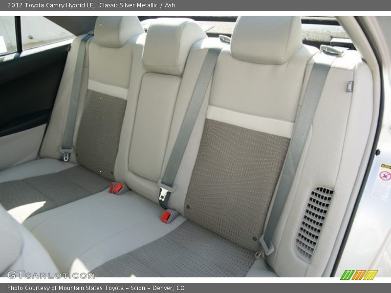 Classic Silver Metallic / Ash 2012 Toyota Camry Hybrid LE