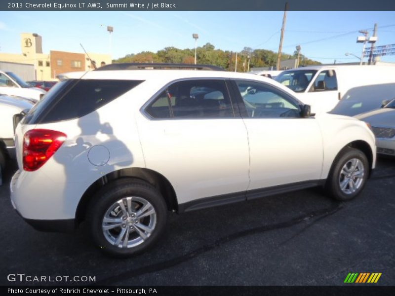 Summit White / Jet Black 2013 Chevrolet Equinox LT AWD