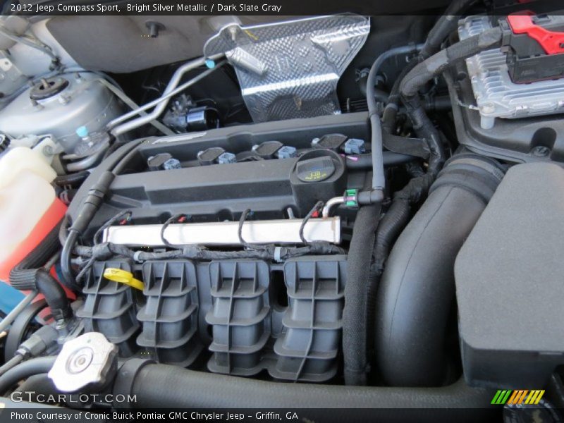 Bright Silver Metallic / Dark Slate Gray 2012 Jeep Compass Sport