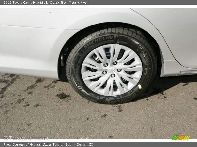 Classic Silver Metallic / Ash 2012 Toyota Camry Hybrid LE