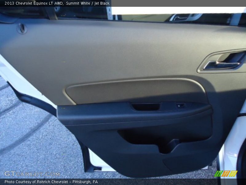 Summit White / Jet Black 2013 Chevrolet Equinox LT AWD