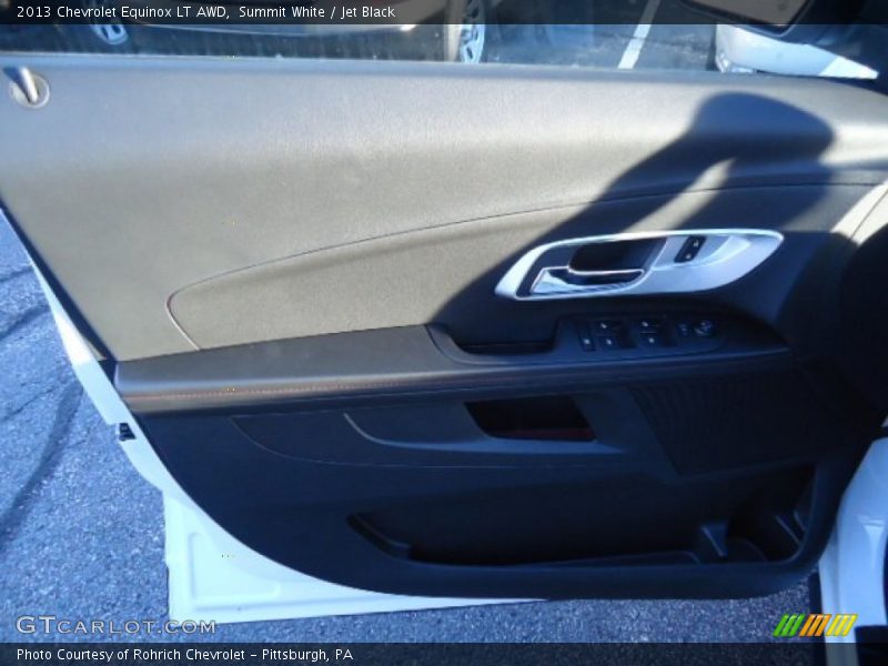 Summit White / Jet Black 2013 Chevrolet Equinox LT AWD