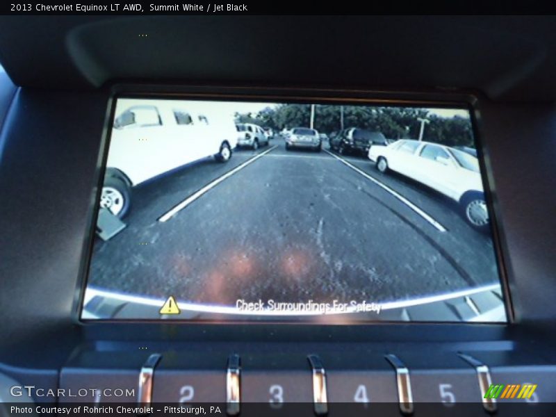 Summit White / Jet Black 2013 Chevrolet Equinox LT AWD