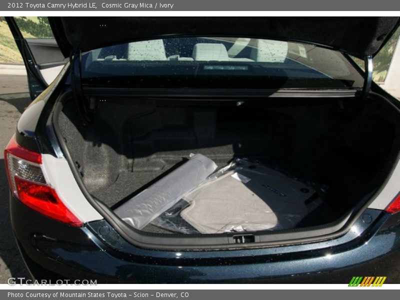 Cosmic Gray Mica / Ivory 2012 Toyota Camry Hybrid LE