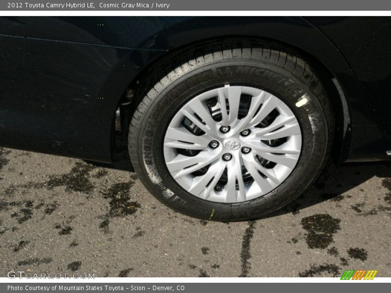 Cosmic Gray Mica / Ivory 2012 Toyota Camry Hybrid LE
