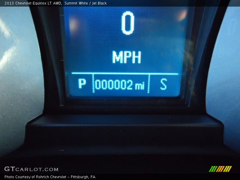 Summit White / Jet Black 2013 Chevrolet Equinox LT AWD