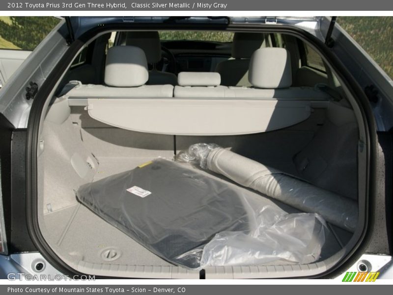  2012 Prius 3rd Gen Three Hybrid Trunk