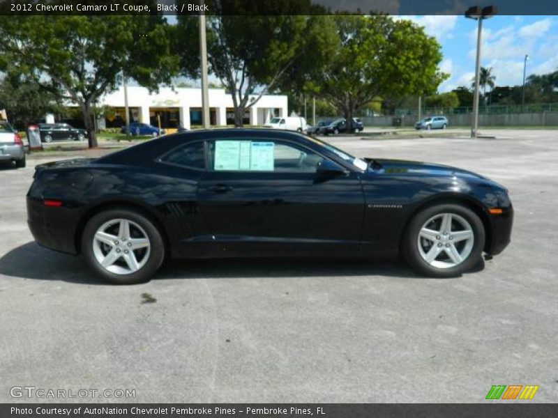 Black / Black 2012 Chevrolet Camaro LT Coupe