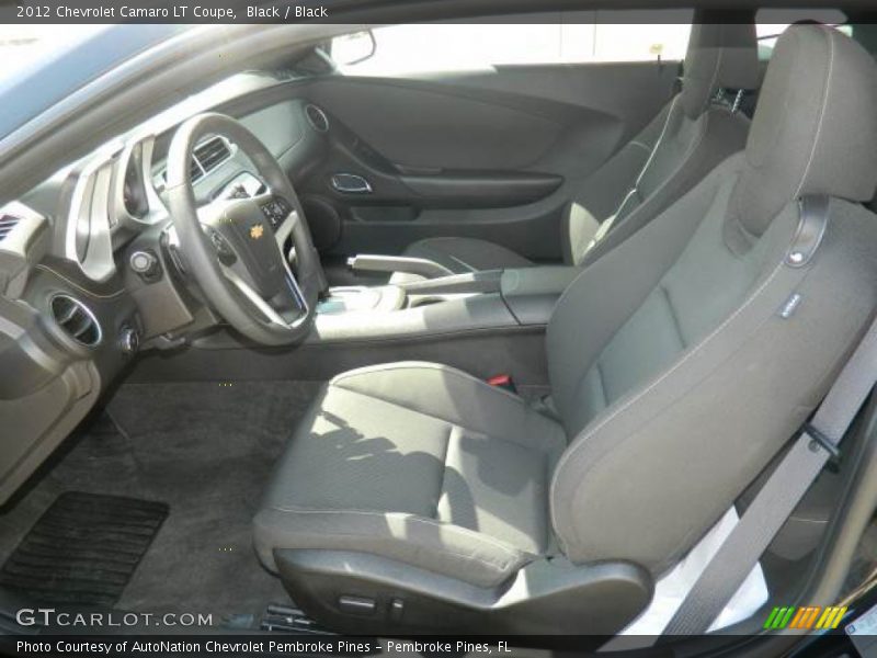 Black / Black 2012 Chevrolet Camaro LT Coupe