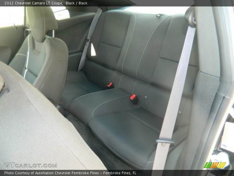 Black / Black 2012 Chevrolet Camaro LT Coupe