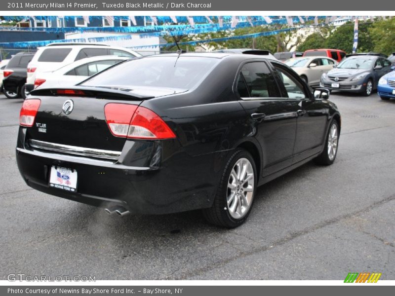 Tuxedo Black Metallic / Dark Charcoal 2011 Mercury Milan I4 Premier