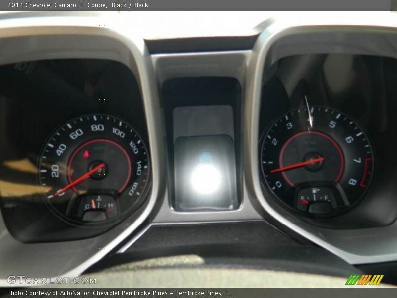 Black / Black 2012 Chevrolet Camaro LT Coupe