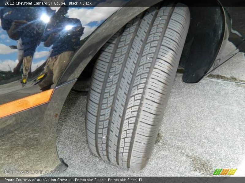 Black / Black 2012 Chevrolet Camaro LT Coupe