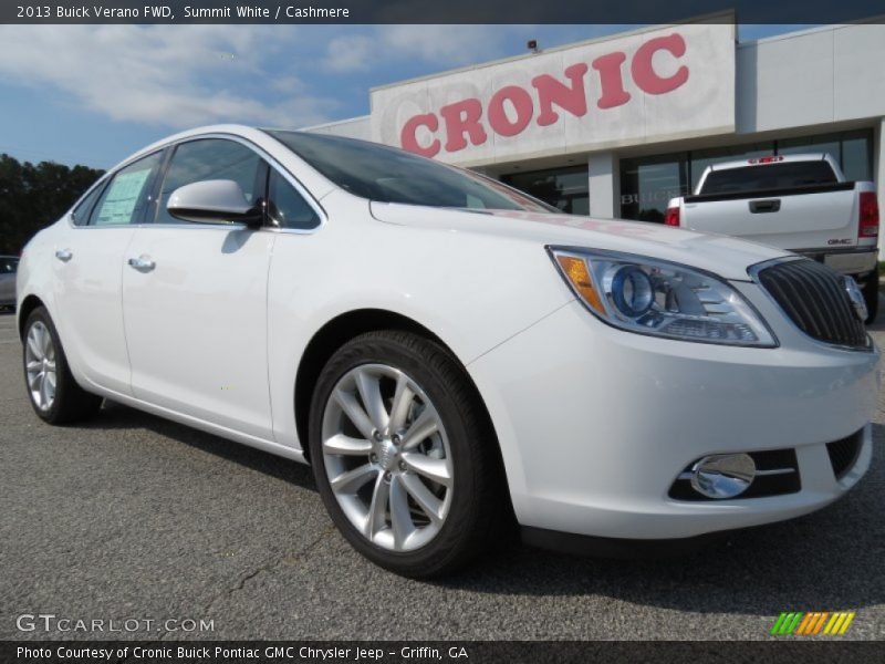 Summit White / Cashmere 2013 Buick Verano FWD