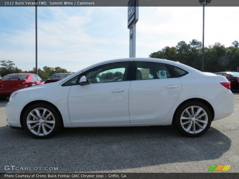 Summit White / Cashmere 2013 Buick Verano FWD