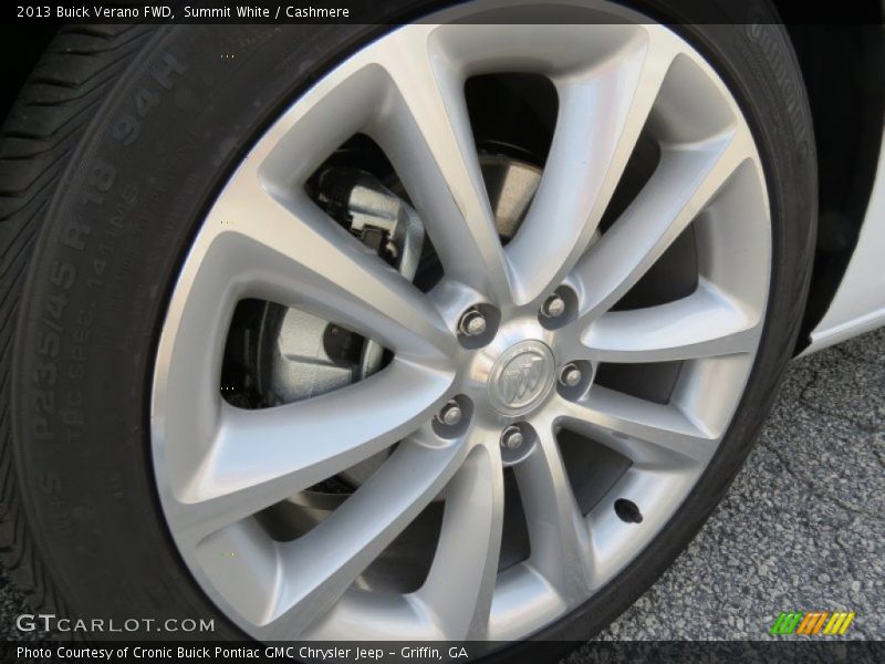 Summit White / Cashmere 2013 Buick Verano FWD