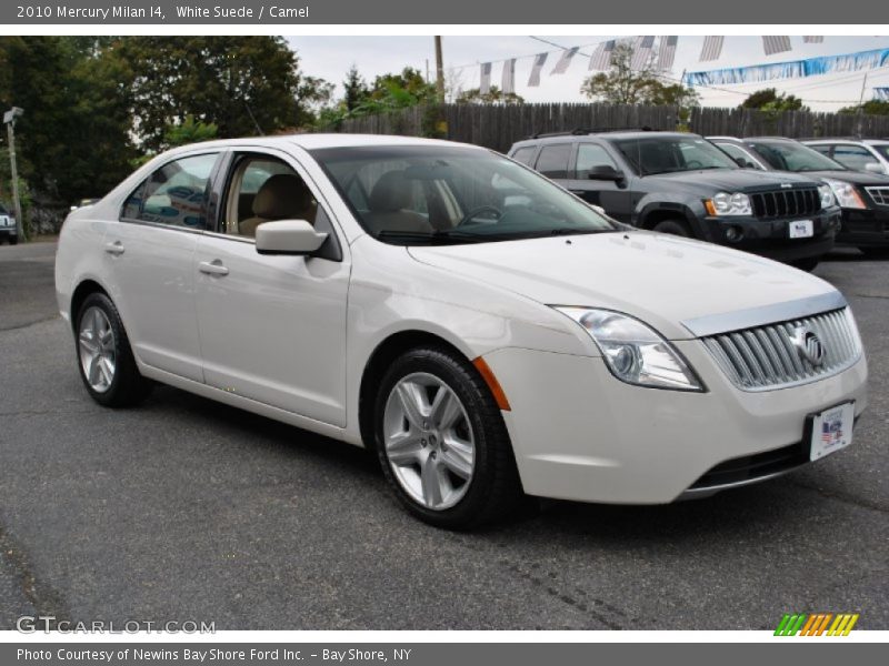 White Suede / Camel 2010 Mercury Milan I4