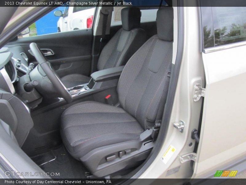 Front Seat of 2013 Equinox LT AWD