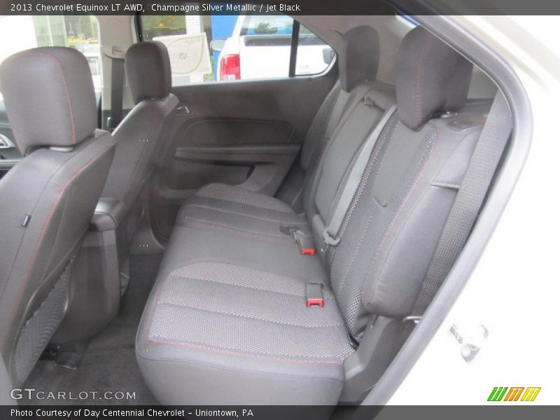 Rear Seat of 2013 Equinox LT AWD