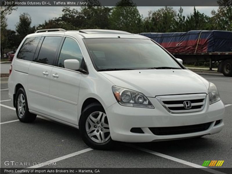 Taffeta White / Ivory 2007 Honda Odyssey EX-L