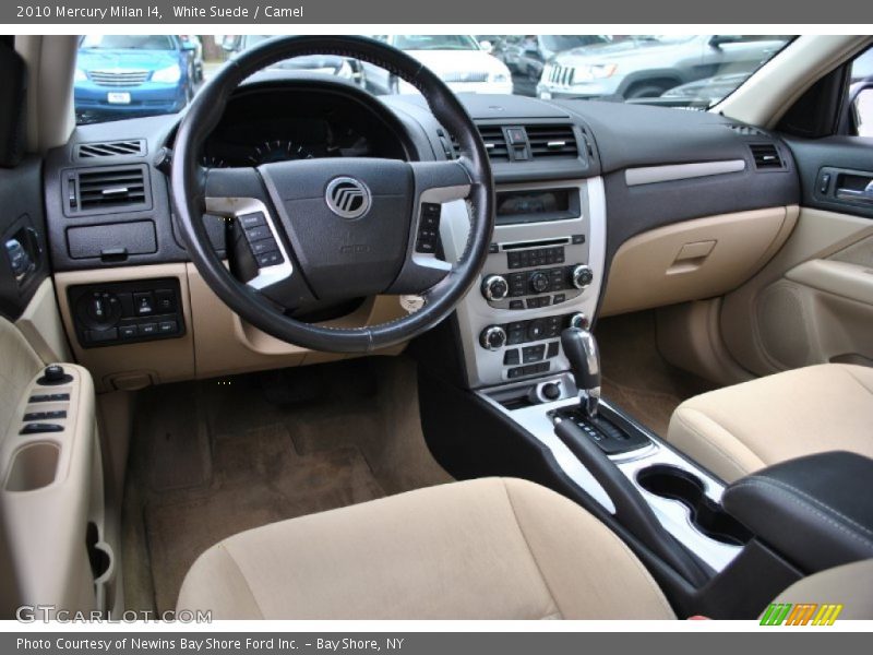 White Suede / Camel 2010 Mercury Milan I4