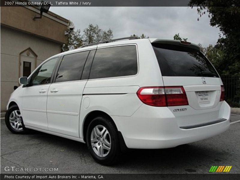 Taffeta White / Ivory 2007 Honda Odyssey EX-L