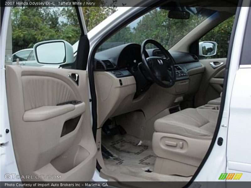Taffeta White / Ivory 2007 Honda Odyssey EX-L