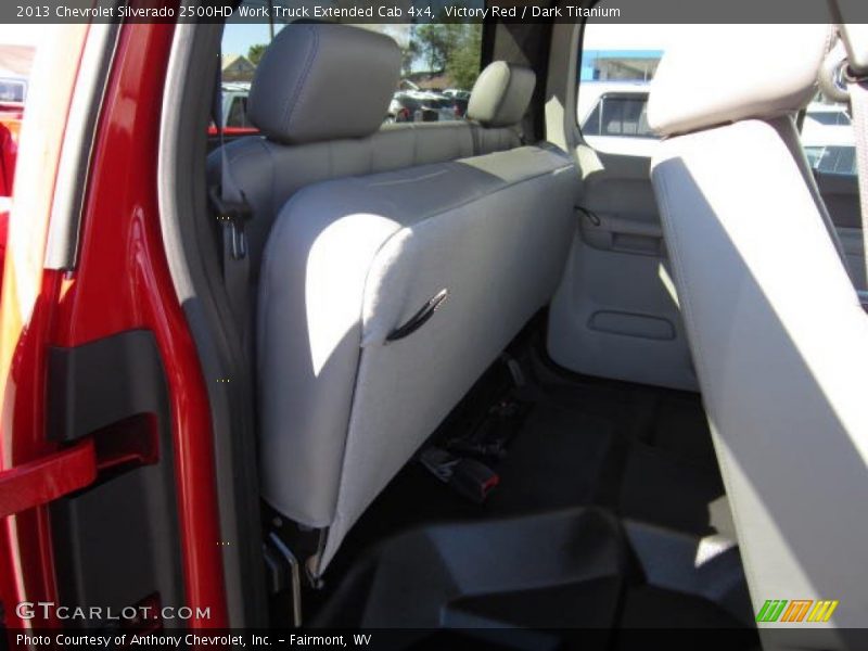 Victory Red / Dark Titanium 2013 Chevrolet Silverado 2500HD Work Truck Extended Cab 4x4