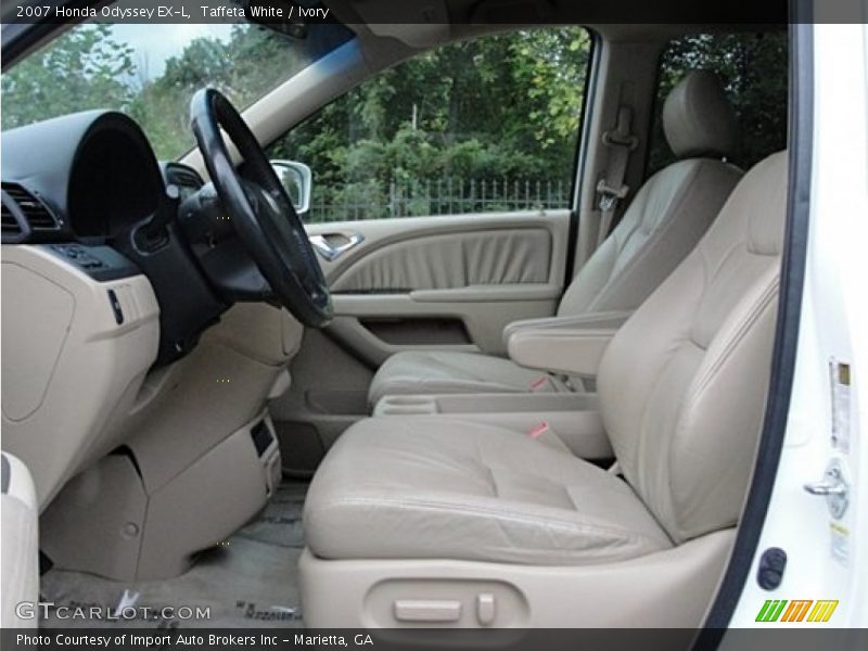 Taffeta White / Ivory 2007 Honda Odyssey EX-L