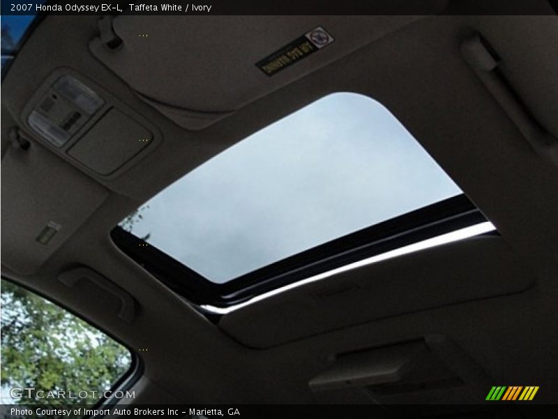 Taffeta White / Ivory 2007 Honda Odyssey EX-L