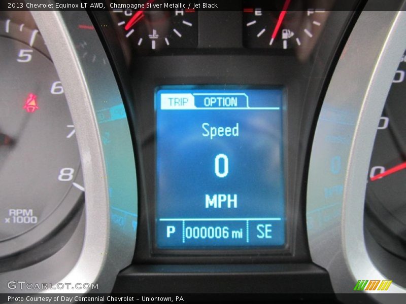 Champagne Silver Metallic / Jet Black 2013 Chevrolet Equinox LT AWD