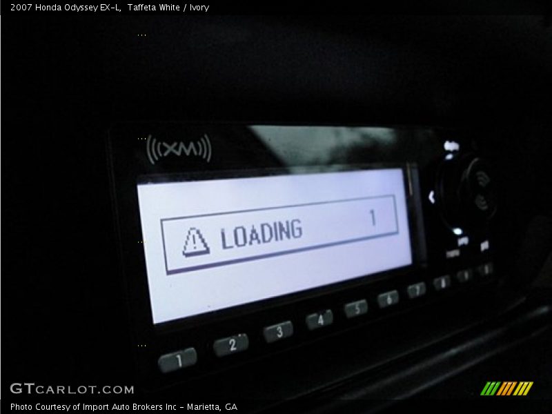 Taffeta White / Ivory 2007 Honda Odyssey EX-L