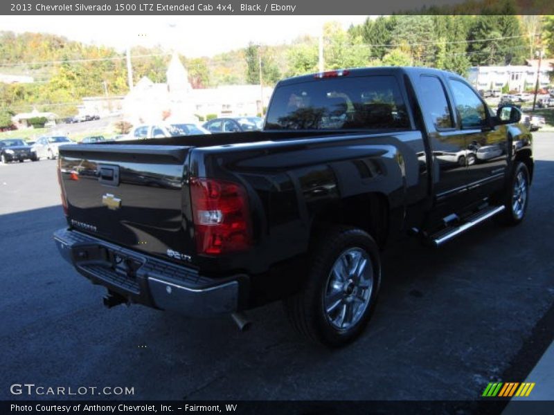 Black / Ebony 2013 Chevrolet Silverado 1500 LTZ Extended Cab 4x4