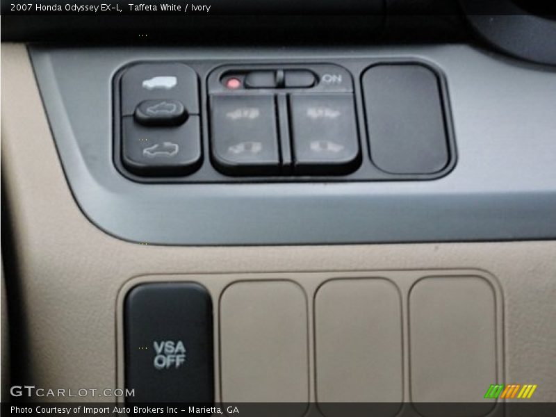 Taffeta White / Ivory 2007 Honda Odyssey EX-L