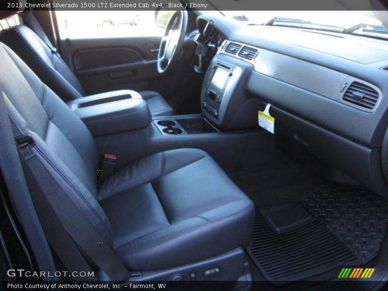 Black / Ebony 2013 Chevrolet Silverado 1500 LTZ Extended Cab 4x4