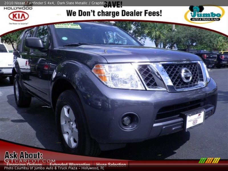 Dark Slate Metallic / Graphite 2010 Nissan Pathfinder S 4x4