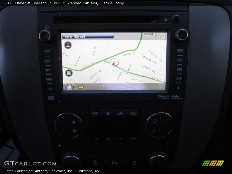 Black / Ebony 2013 Chevrolet Silverado 1500 LTZ Extended Cab 4x4