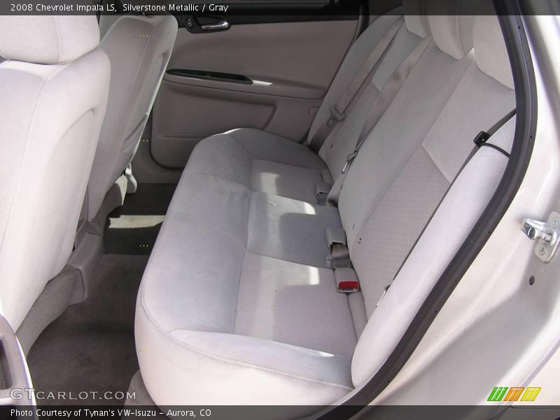 Silverstone Metallic / Gray 2008 Chevrolet Impala LS