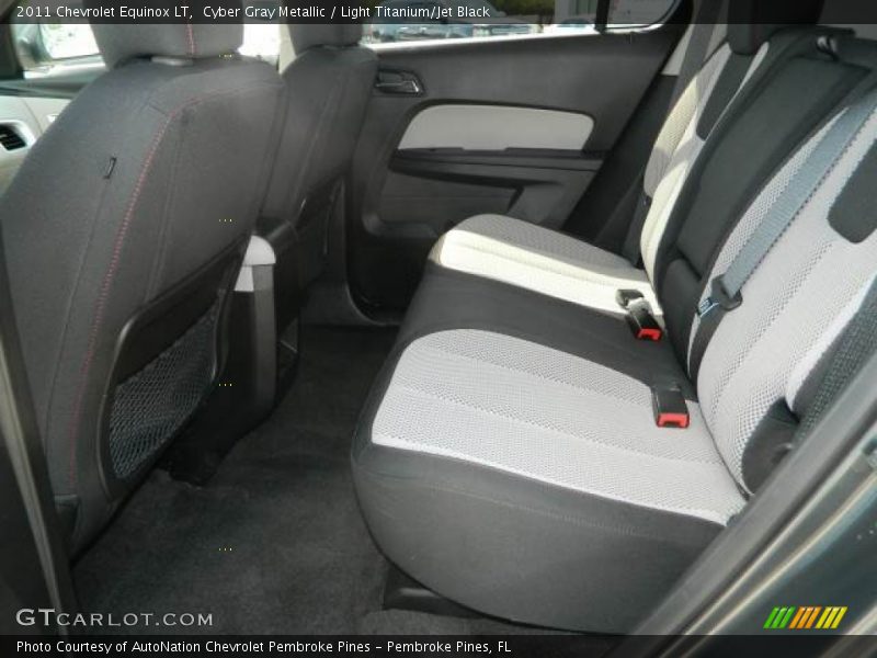 Cyber Gray Metallic / Light Titanium/Jet Black 2011 Chevrolet Equinox LT