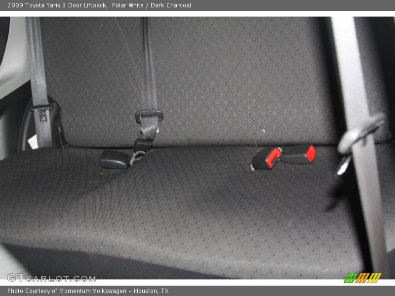 Polar White / Dark Charcoal 2009 Toyota Yaris 3 Door Liftback