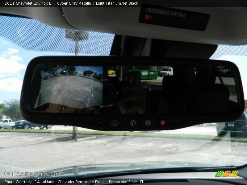 Cyber Gray Metallic / Light Titanium/Jet Black 2011 Chevrolet Equinox LT