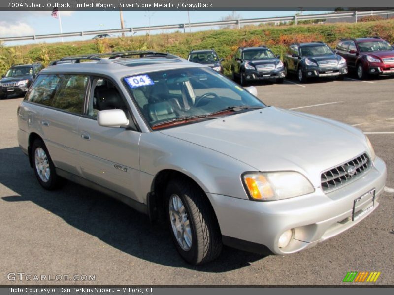 Silver Stone Metallic / Gray/Black 2004 Subaru Outback Limited Wagon