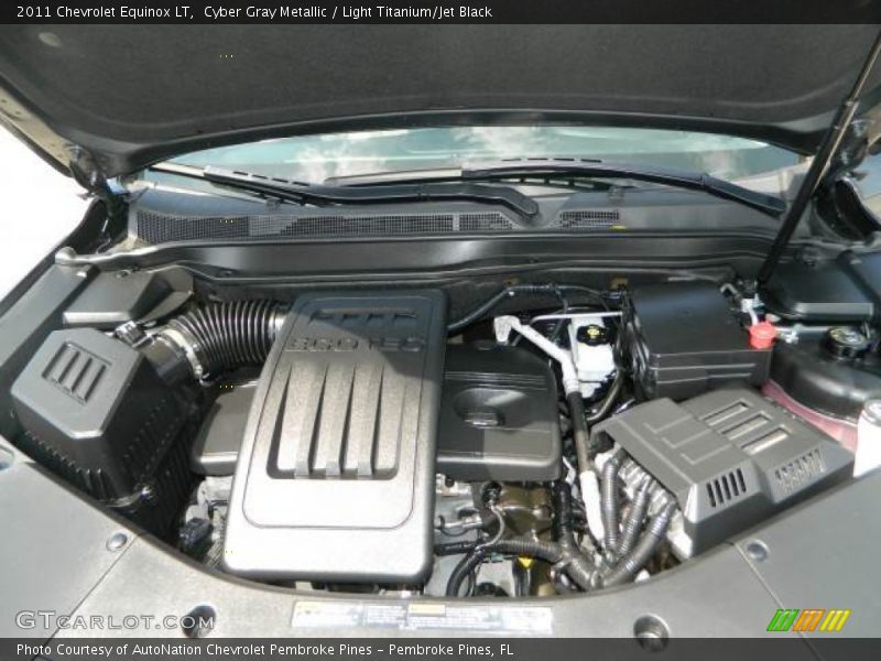 Cyber Gray Metallic / Light Titanium/Jet Black 2011 Chevrolet Equinox LT