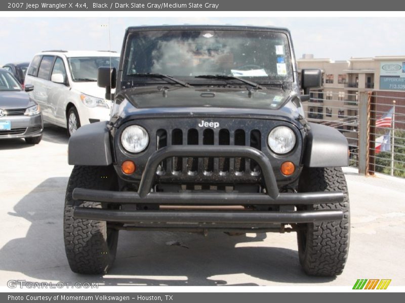 Black / Dark Slate Gray/Medium Slate Gray 2007 Jeep Wrangler X 4x4