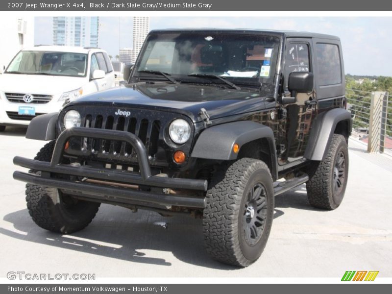 Black / Dark Slate Gray/Medium Slate Gray 2007 Jeep Wrangler X 4x4